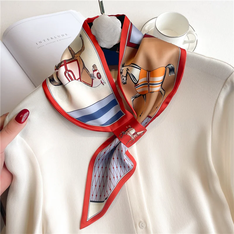 Women Fashion Necktie - Syal syal syal ketat merek mewah