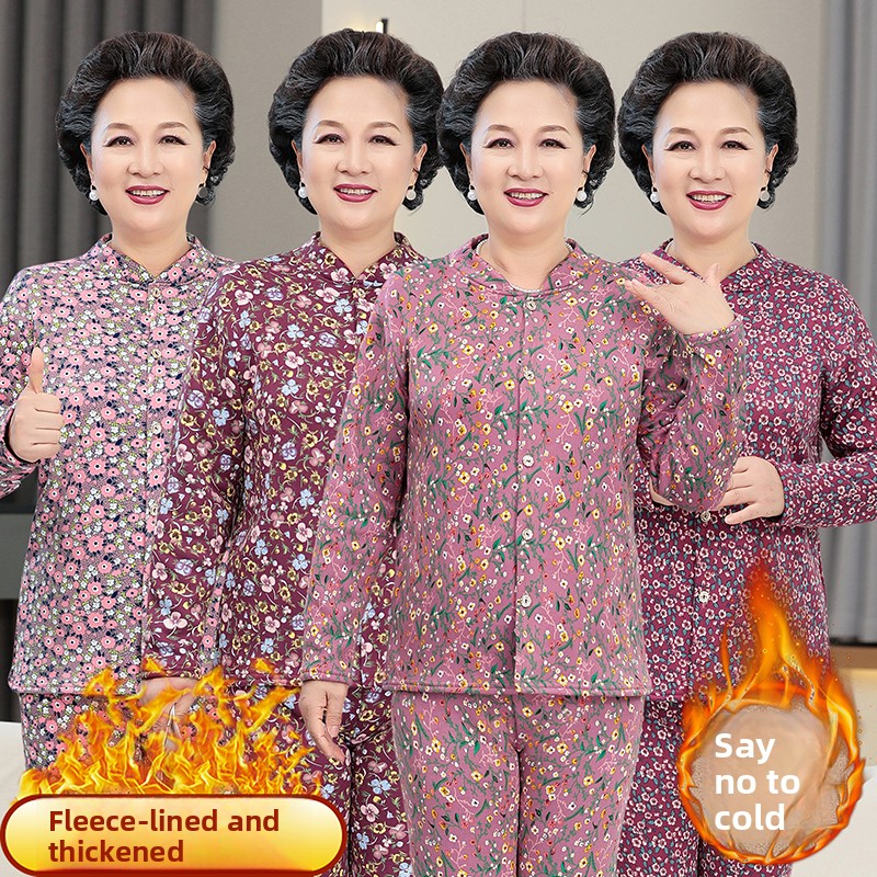 Women Fashion Over The Years - Set Pakaian Dalam Termal yang Hangat