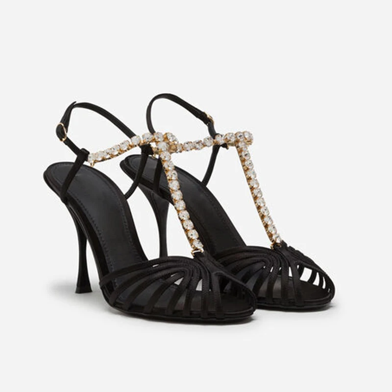 Women'S Fashion Jewellery - Sandal Sutra Merah Muda Berongga Tali