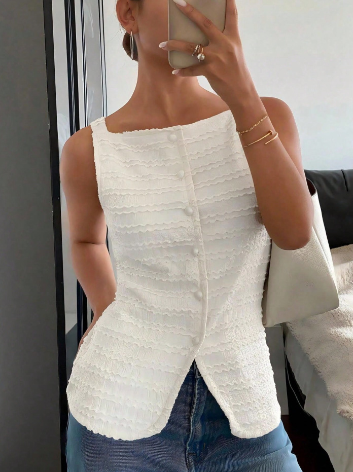 Rompi Wanita Tanpa Lengan Kera - Women'S Fashion Vest Tops ulasan dan harga