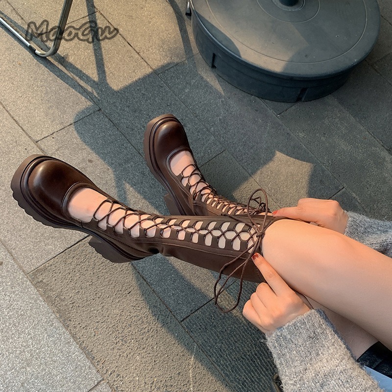 Sepatu bot setinggi lutut wani - Women'S Fashion Knee High Boots ulasan dan harga