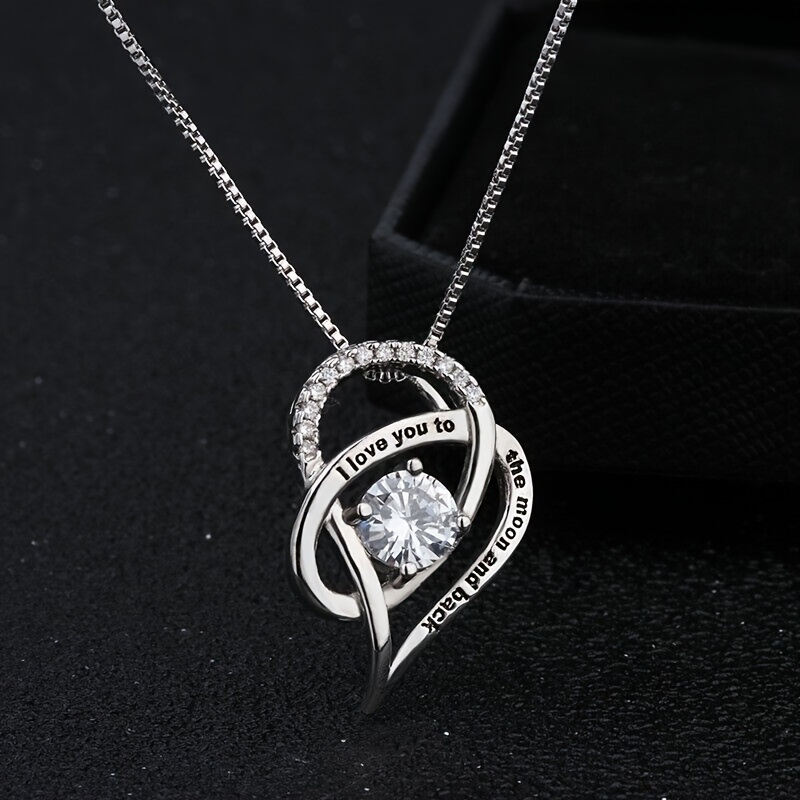 Kalung liontin hati yang elega - Women Fashion Over The Years ulasan dan harga