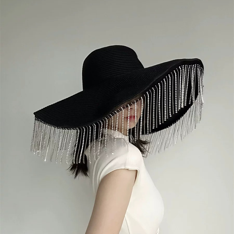 Topi jerami berukuran besar de - Women Fashion Photoshoot ulasan dan harga