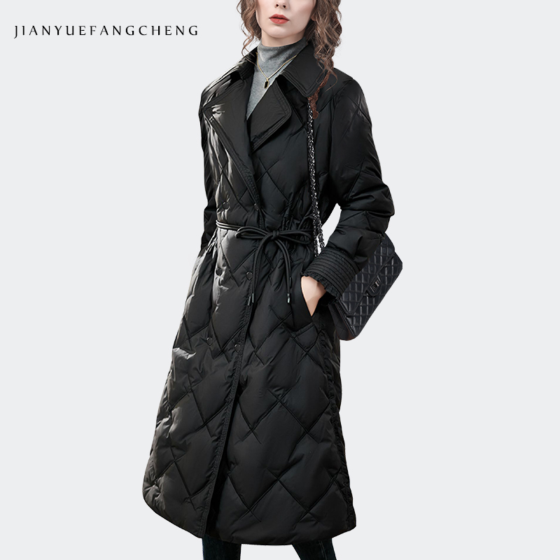Jaket Panjang Lutut Biru Mode  - Women Fashion Over The Years ulasan dan harga