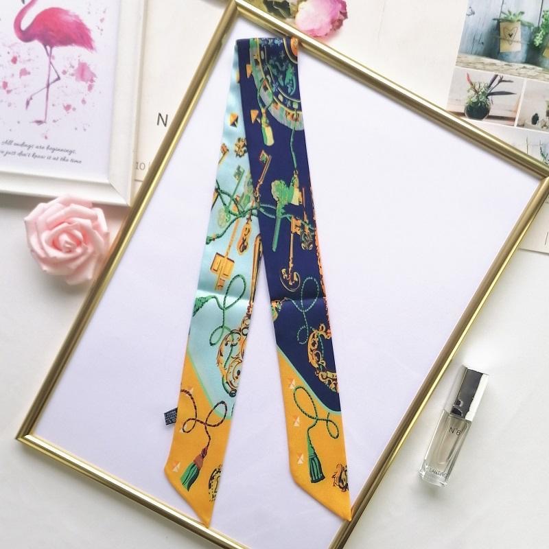 Syal Cetak Hadiah Empat Musim  - Women Fashion Necktie ulasan dan harga