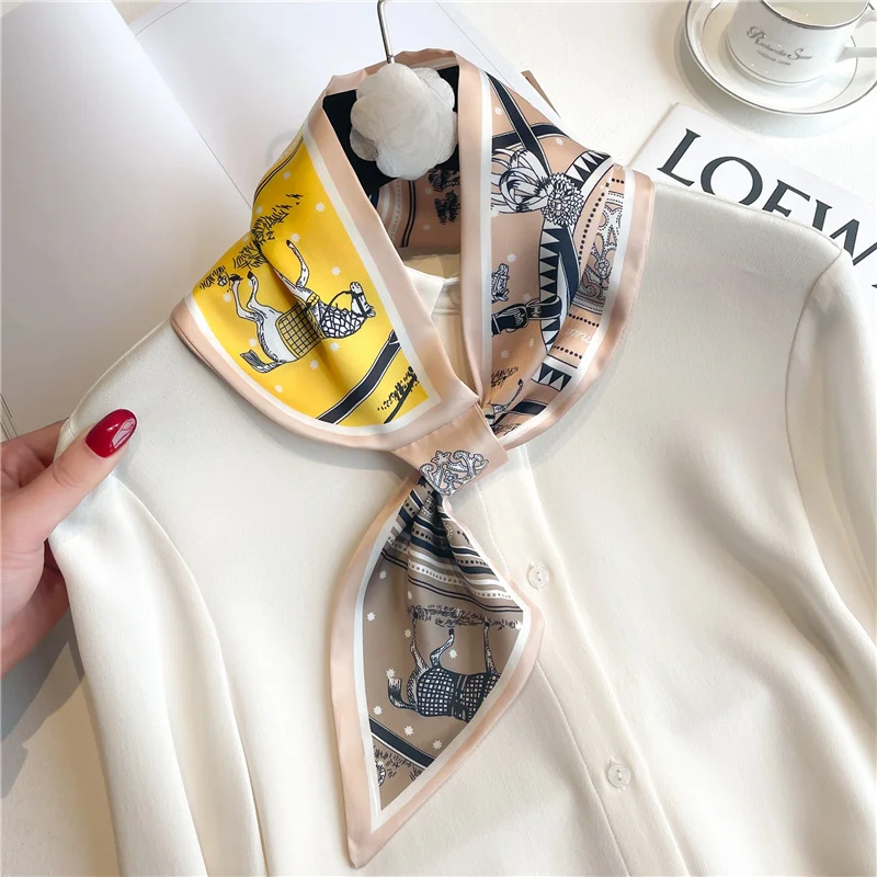 Syal syal syal ketat merek mew - Women Fashion Necktie ulasan dan harga