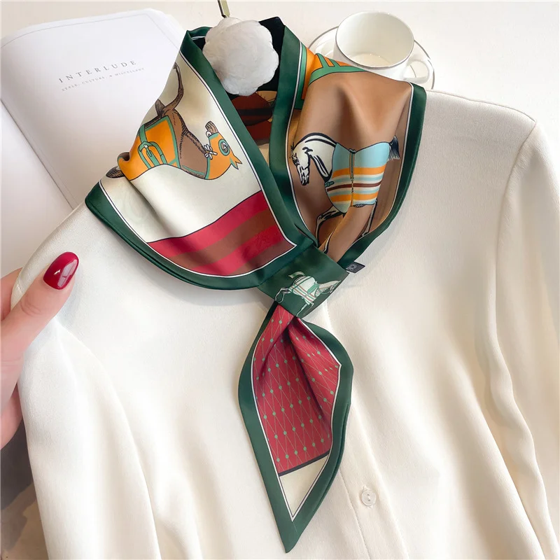 Syal syal syal ketat merek mew - Women Fashion Necktie ulasan dan harga