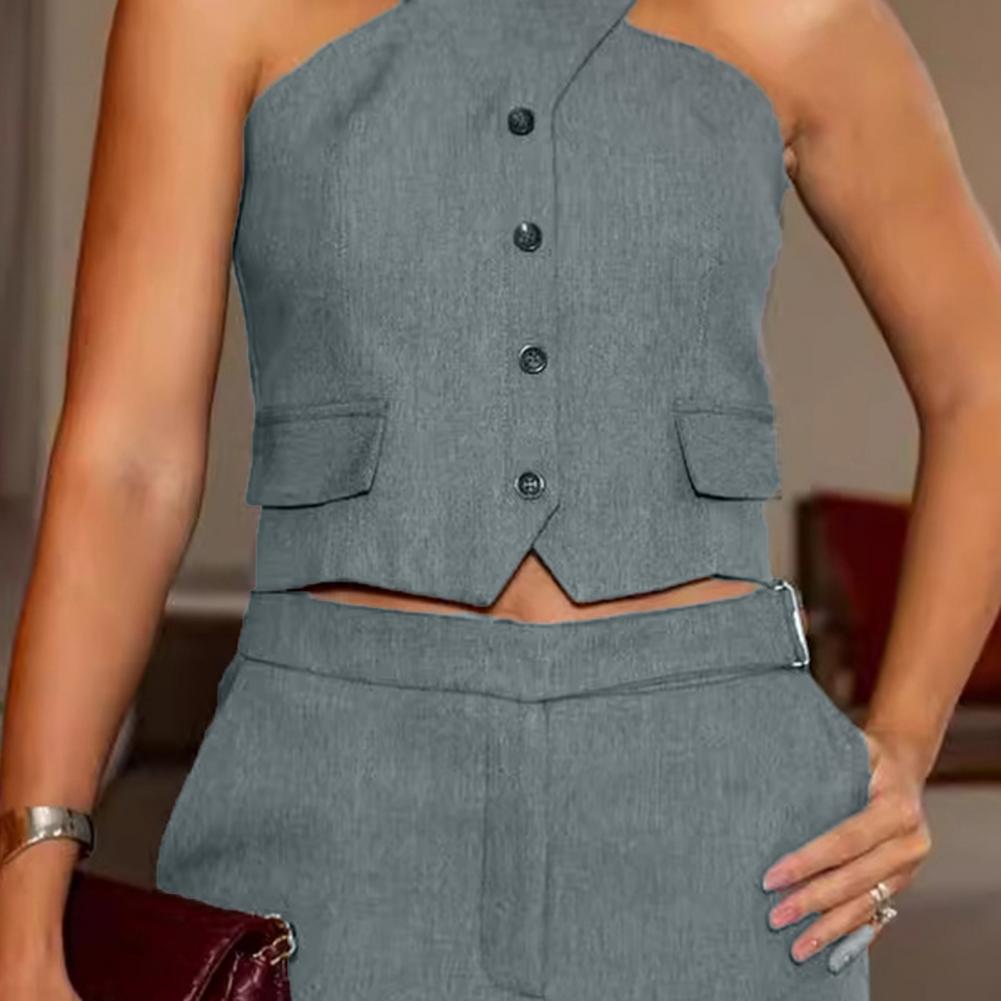 Set rok rompi wanita, 2 Pcs/Se - Women'S Fashion Vest Tops ulasan dan harga