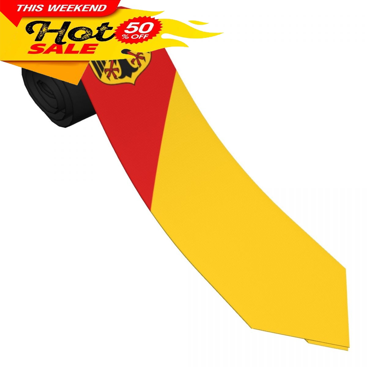 Dasi Lambang Bendera Jerman Da - Women Fashion Necktie ulasan dan harga
