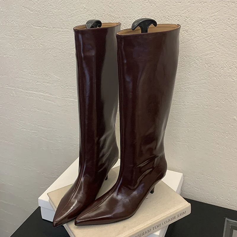 Aneikeh Sepatu Bot Setinggi Lu - Women'S Fashion Knee High Boots ulasan dan harga