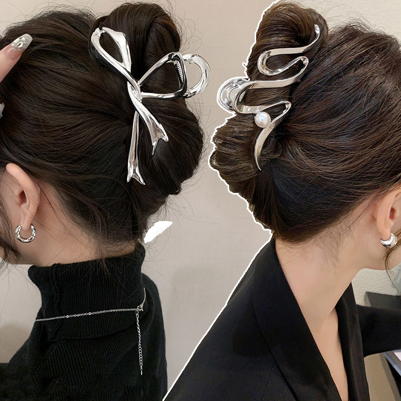 2023 klip rambut berongga Vint - Women'S Fashion Korea ulasan dan harga