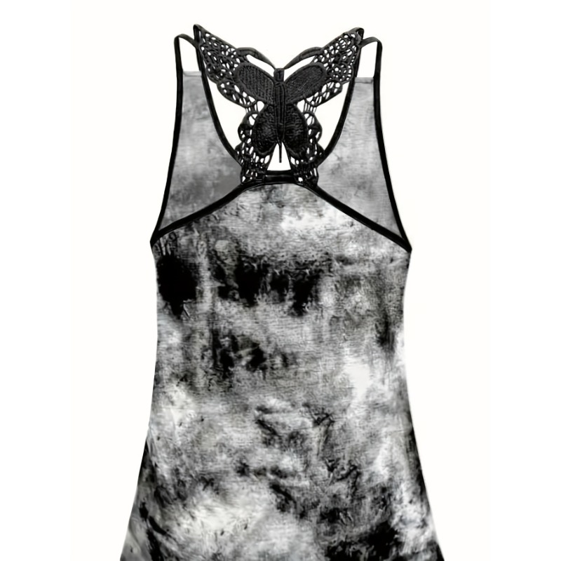 Tank Top Gambar Cetak Ukuran B - Women'S Fashion Vest Tops ulasan dan harga