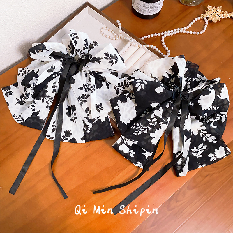 Klip cakar rambut cetak kecil  - Women'S Fashion Korea ulasan dan harga