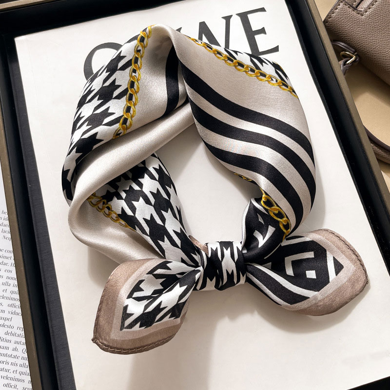 Syal sutra asli 100% merek mew - Women Fashion Necktie ulasan dan harga