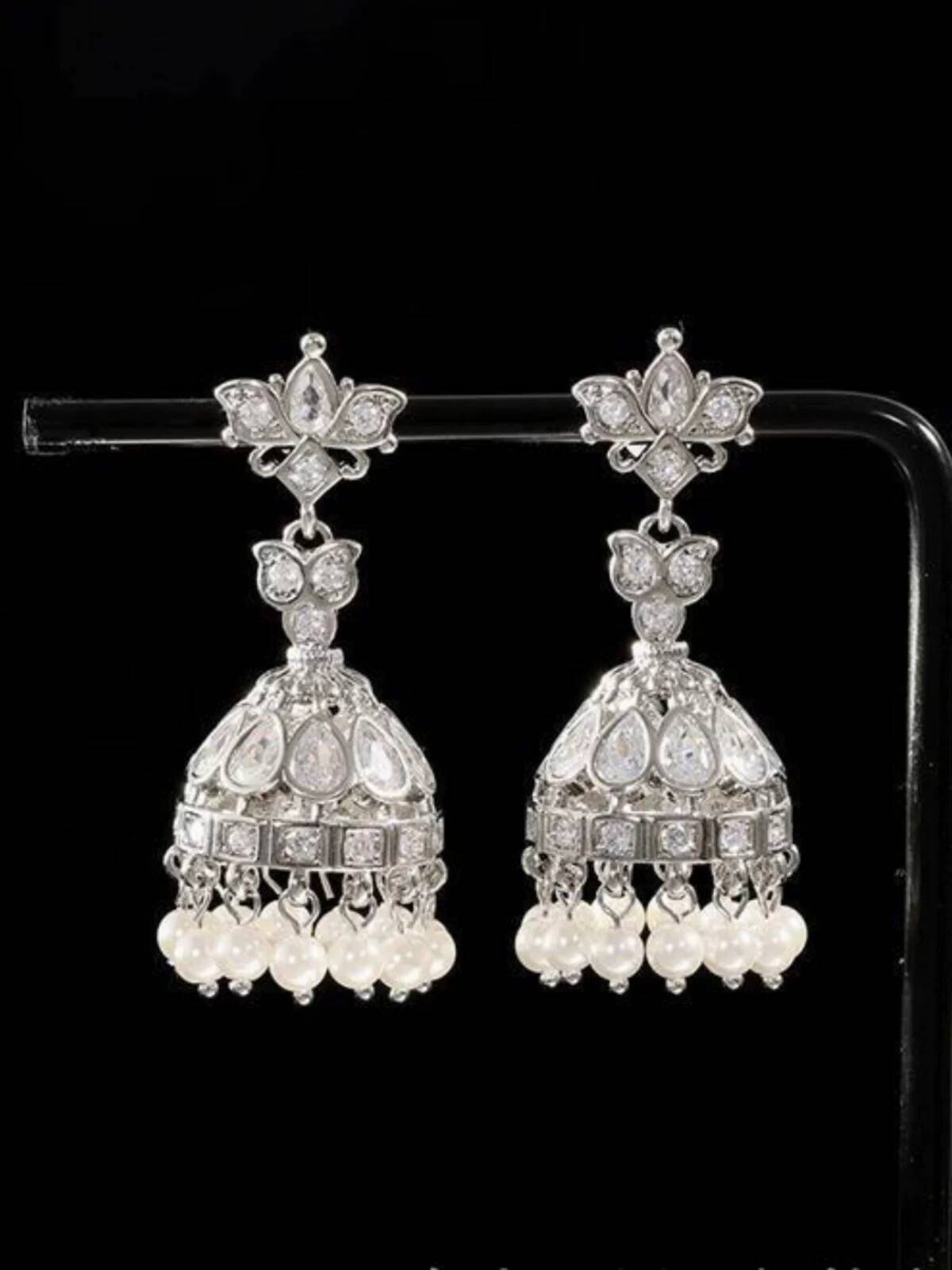 Anting-anting sangkar burung m - Women'S Fashion Korea ulasan dan harga